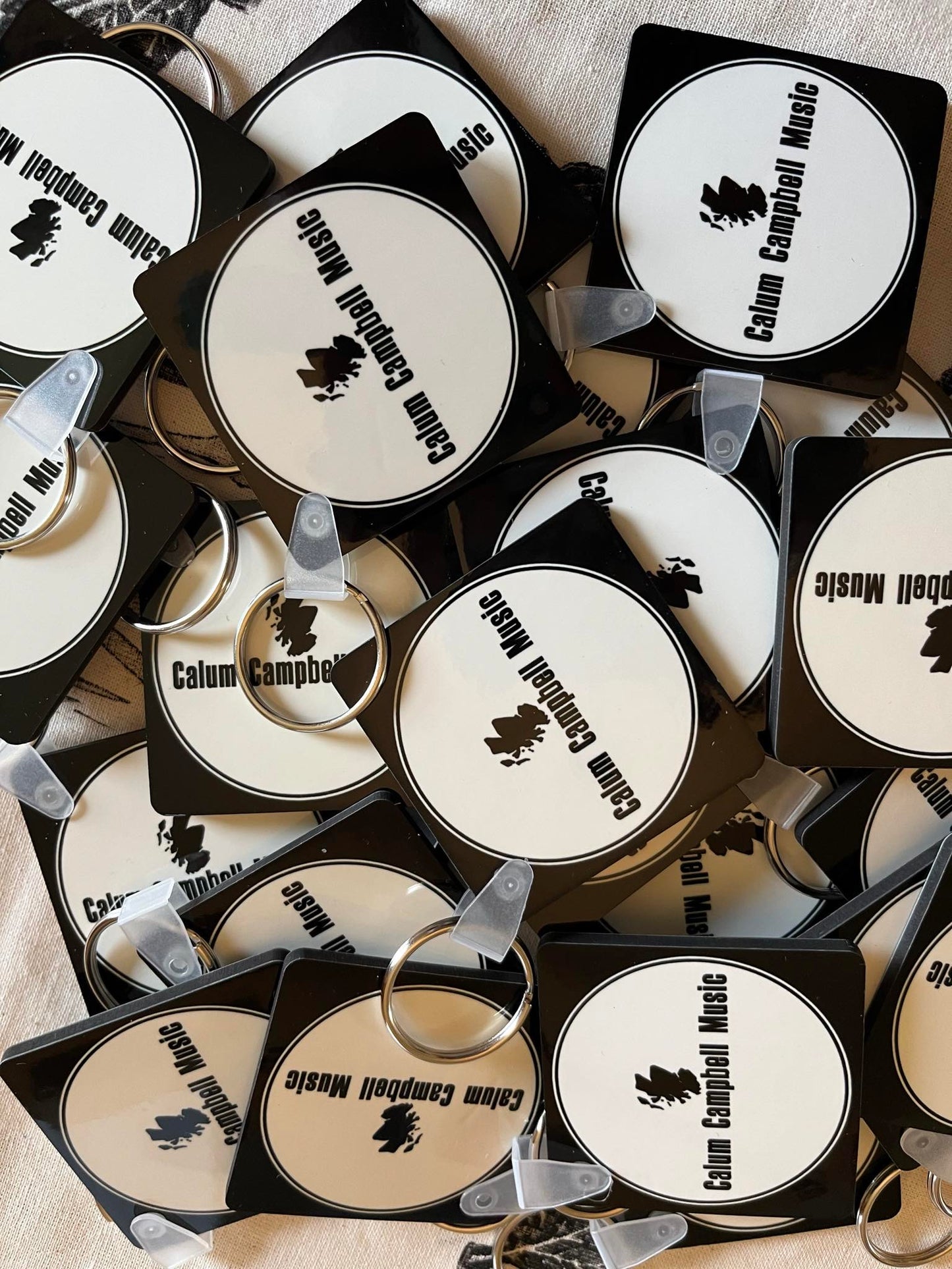 Calum Campbell Music Keyring